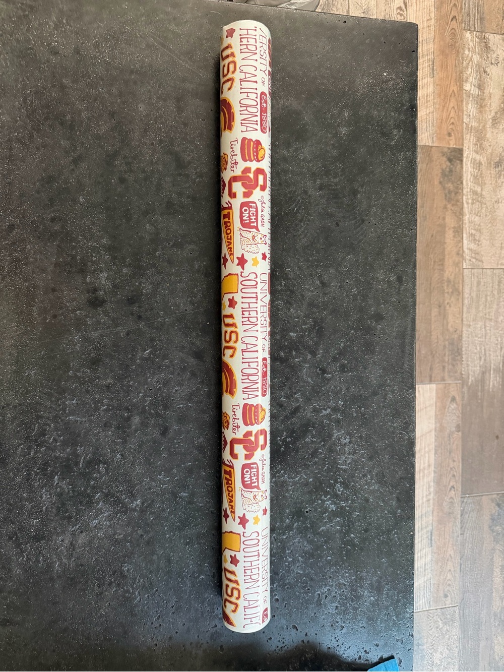 Trojans Garnet and Gold Wrapping Paper - University of Southern California